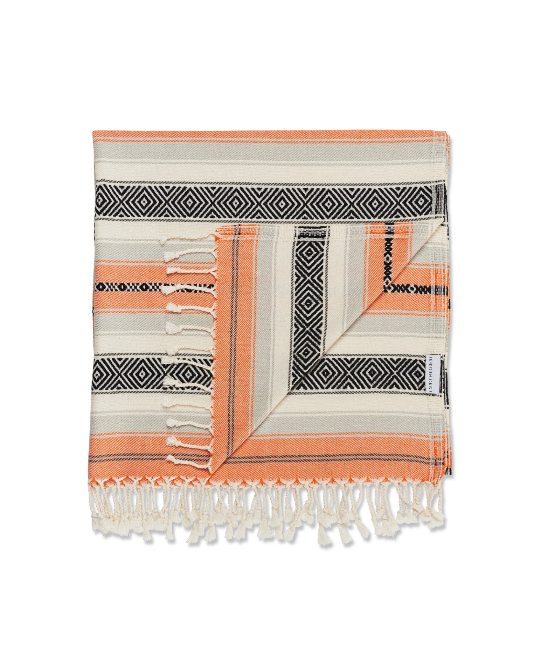 Balade Beach Towel – Orange - Image 2