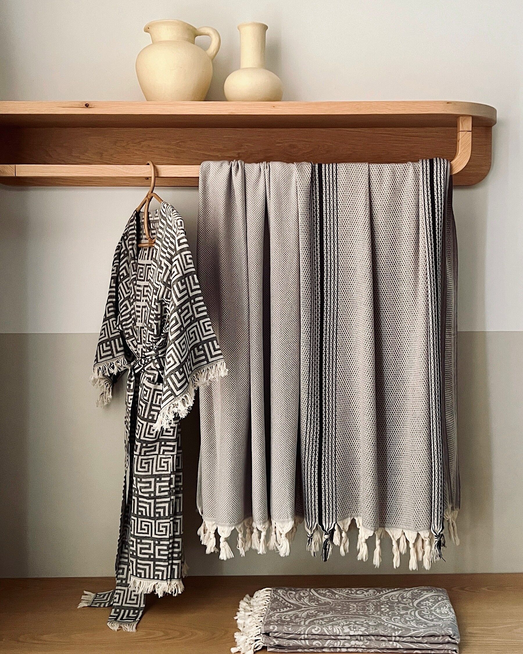 Eden Turkish Towel – Grey